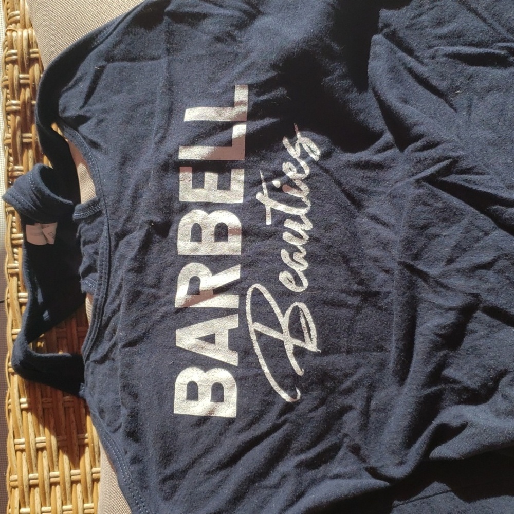 BARBELL BEATUIES Racerback Tank Top